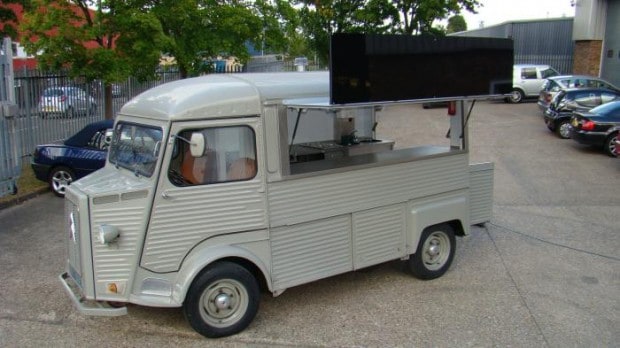 cheap catering vans for sale